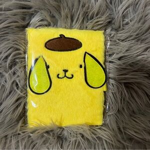 Yellow Plush Dog Face Kids diary